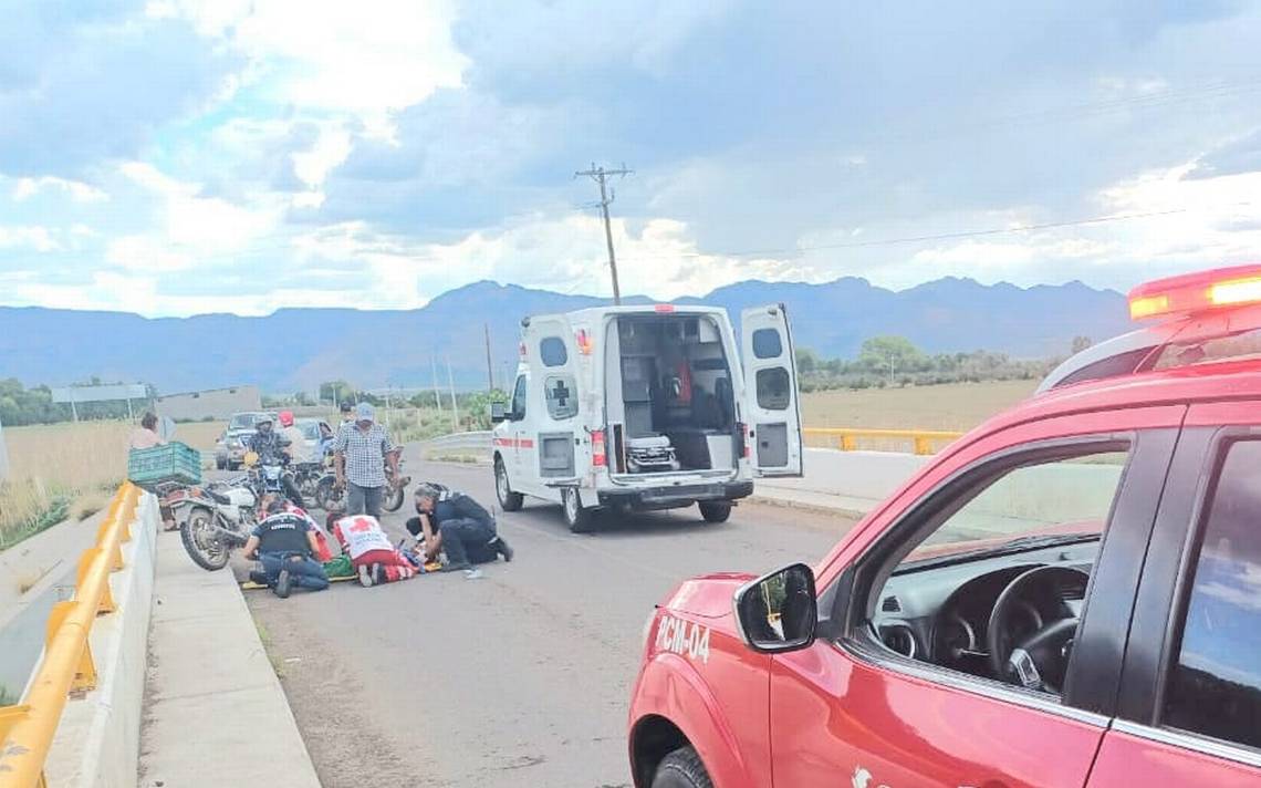 Accidente De Motocicleta Deja A Un Hombre Grave En Canatlán El Sol De Durango Noticias 1319